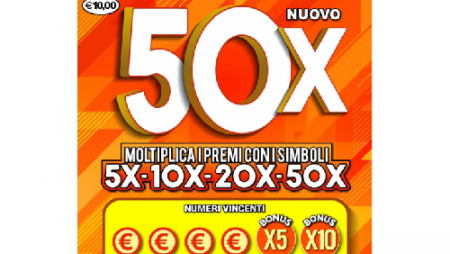 Vincita Gratta e Vinci, a Orbetello (GR) vinti 50.000 euro con il tagliando ’50X’