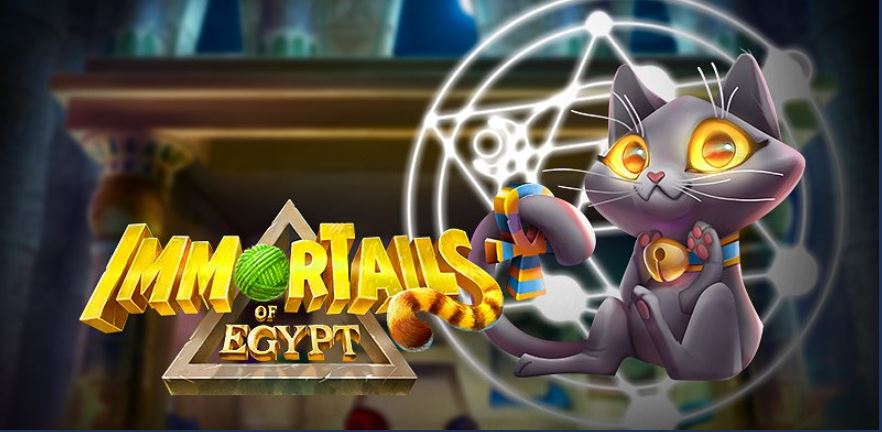 Immortails of Egypt! Slot a cascata Targata Play’N GO!